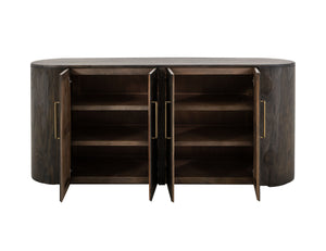 Black Balam - 4 Doors Console - Oil Black