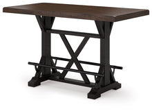 Load image into Gallery viewer, Valebeck - Rect Dining Room Counter Table With Wine Rack