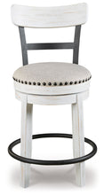 Load image into Gallery viewer, Valebeck - Full Back Swivel Stool