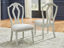 Load image into Gallery viewer, Montelaine - Antique White - Dining Upholstered Side Chair (Set of 2)