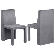 Load image into Gallery viewer, Tordera - Velvet Upholstered Dining Side Chair (Set of 2) - Gray