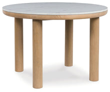 Load image into Gallery viewer, Sawdyn - Light Brown - Round Dining Room Table