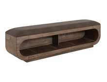 Load image into Gallery viewer, Balam - Wooden Bench With A Cushioned Seat