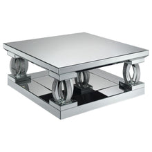 Load image into Gallery viewer, Amalia - Mirrored Coffee Table Set