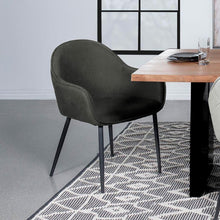 Load image into Gallery viewer, Emma - Fabric Upholstered Dining Arm Chair (Set of 2)