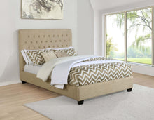 Load image into Gallery viewer, Chloe - Upholstered Panel Bed