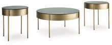 Load image into Gallery viewer, Jettaya - Brushed Brass - Occasional Table Set (Set of 3)