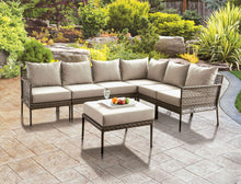 Load image into Gallery viewer, Aleisha - Patio Ottoman - Gray