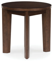 Load image into Gallery viewer, Korestone 2 - Dark Brown - Round End Table