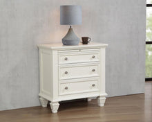 Load image into Gallery viewer, Sandy Beach - 3-drawer Nightstand