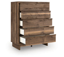 Load image into Gallery viewer, Chirason - Brown - Five Drawer Wide Chest