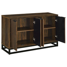 Load image into Gallery viewer, Ryatt - 4 Door Engineered Wood Accent Cabinet - Dark Pine