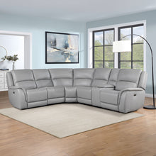 Load image into Gallery viewer, Alexandria - Leather Power Sectional