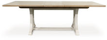 Load image into Gallery viewer, Shaybrock - Antique White / Brown - Rectangular Dining Room Extension Table