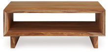 Load image into Gallery viewer, Dressonni - Brown - Rectangular Cocktail Table