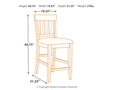 Load image into Gallery viewer, Ralene - Medium Brown - Upholstered Barstool (Set of 2)