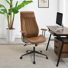 Load image into Gallery viewer, Ranger - Upholstered Adjustable Home Office Desk Chair - Brown