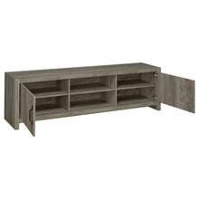 Load image into Gallery viewer, Burke - 2 Door Engineered Wood TV Stand - Gray Driftwood