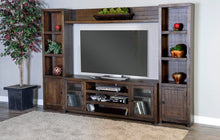 Load image into Gallery viewer, Homestead - Entertainment Wall - Dark Brown