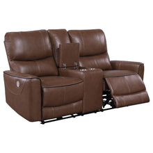 Load image into Gallery viewer, Greenfield - Upholstered Power Reclining Loveseat