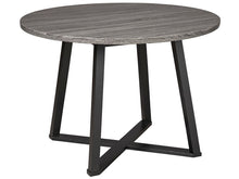 Load image into Gallery viewer, Centiar - Black / Gray - Round Dining Room Table