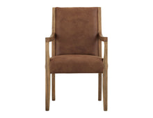 Load image into Gallery viewer, Verona - Upholstered Dining Armchair - Brown