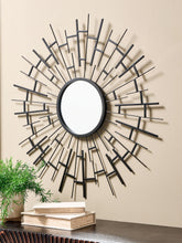Load image into Gallery viewer, Garrenworth - Black - Accent Mirror