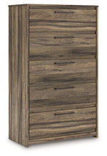 Load image into Gallery viewer, Elbrim - Brown - Five Drawer Chest