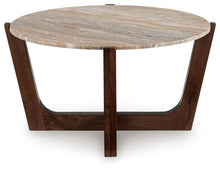 Load image into Gallery viewer, Tanidore - Warm Brown - Round Cocktail Table