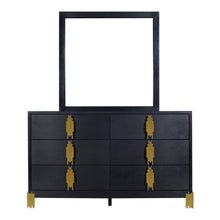 Load image into Gallery viewer, Empire - Dresser &amp; Mirror - Black