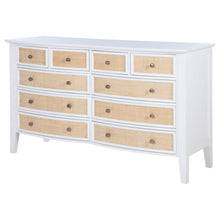 Load image into Gallery viewer, Bexhill - 10-Drawer Dresser Cabinet - White