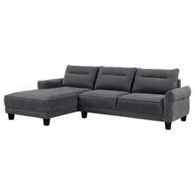 Load image into Gallery viewer, Caspian - Upholstered Curved Arm Chaise Sectional Sofa