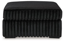 Load image into Gallery viewer, Midnight-madness - Onyx - Oversized Accent Ottoman