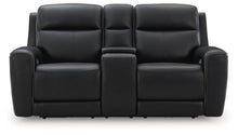 Load image into Gallery viewer, 5Z-Comfort - Relaxation - Power Reclining Loveseat with Console / Adj Headrest