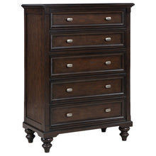 Load image into Gallery viewer, Andover - 5-Drawer Chest Of Drawers - Dark Oak