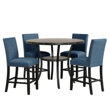 Load image into Gallery viewer, Crispin - Round Counter Table - Gray Wood