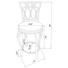 Load image into Gallery viewer, Adamsville - Upholstered Swivel Stool