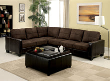 Load image into Gallery viewer, Lavena - Sectional - Chocolate / Espresso