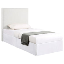 Load image into Gallery viewer, Pirro - Upholstered Twin Panel Headboard - Sand