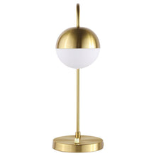 Load image into Gallery viewer, Merrick - Spherical Arched Bedside Table Lamp - Gold