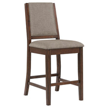 Load image into Gallery viewer, Patterson - Upholstered Counter Chair (Set of 2) - Mango Oak