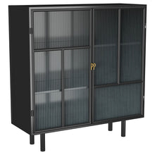 Load image into Gallery viewer, Dalia - 2 Door Accent Storage Cabinet With Shelving - Black