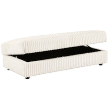 Load image into Gallery viewer, Emberson - Upholstered Rectangular Storage Ottoman - Ivory