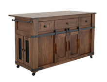 Load image into Gallery viewer, Parota - Kitchen Island - Cinnamon Brown