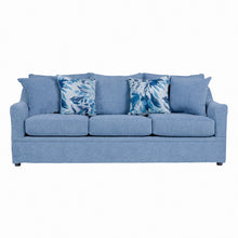 Load image into Gallery viewer, Sylvie - Sofa With 4 Accent Pillows - Slate Blue