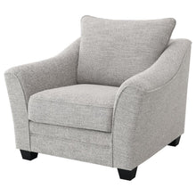 Load image into Gallery viewer, Tomkins - Boucle Upholstered Chair - Light Gray
