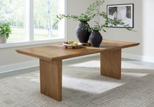 Load image into Gallery viewer, Sherbana - Light Brown - Rectangular Dining Room Extension Table