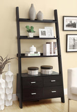 Load image into Gallery viewer, Colella - 5-Shelf Storage Ladder Bookshelf - Cappuccino