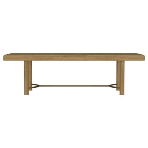 Arini - 104" Extension Leaf Dining Table - Sand Wash