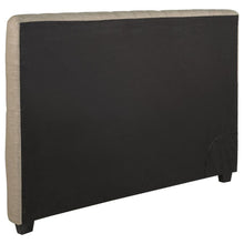 Load image into Gallery viewer, Chloe - Upholstered Eastern King Panel Headboard - Oatmeal